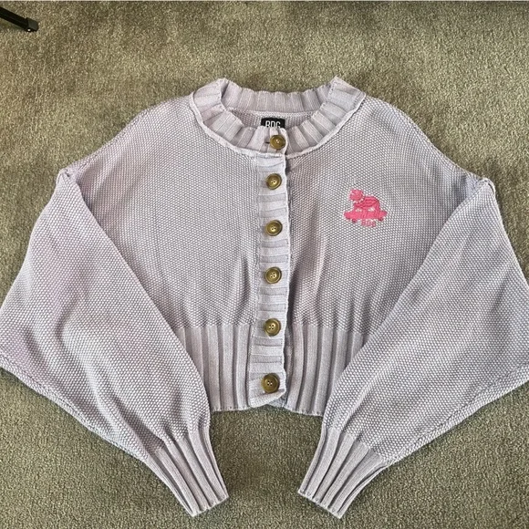 BDG Urban Outfitters Winnie Cropped Cardigan - Picture 10 of 10